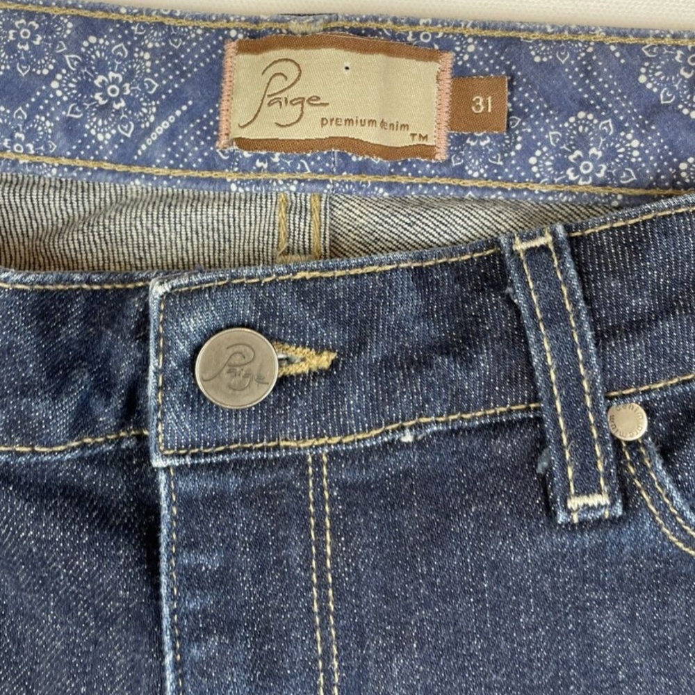 Paige Premium Denim Jeans - Laurel Canyon Fit - Size 31